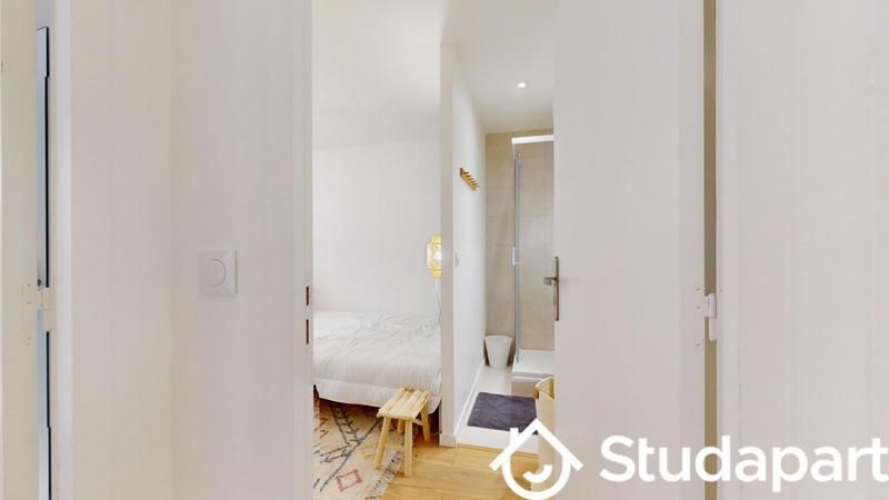 Chambre - 9 m² - 1 pièce