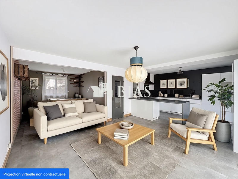 Maison - 91 m² - 4 pièces