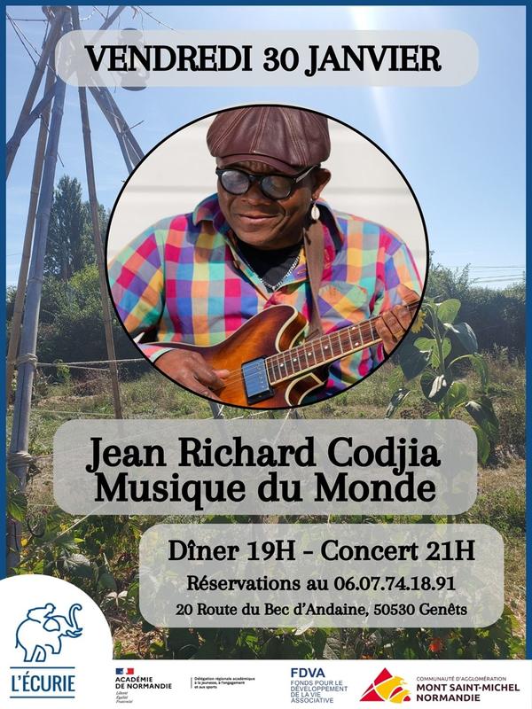 Concert "Jean-Richard Codjia"