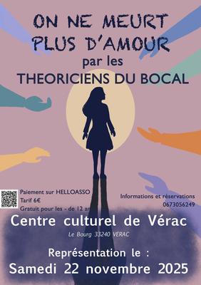 Théâtre - &quot;On ne meurt plus d'amour&quot;