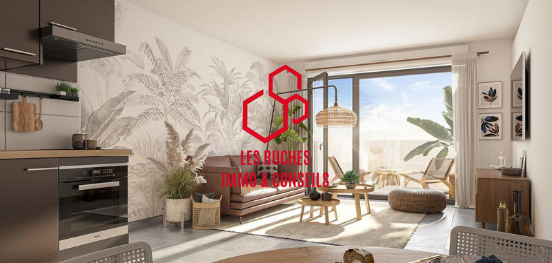 Appartement - 46 m² - 2 pièces