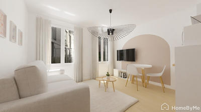 Appartement ancien - 20 m² - 1 pièce