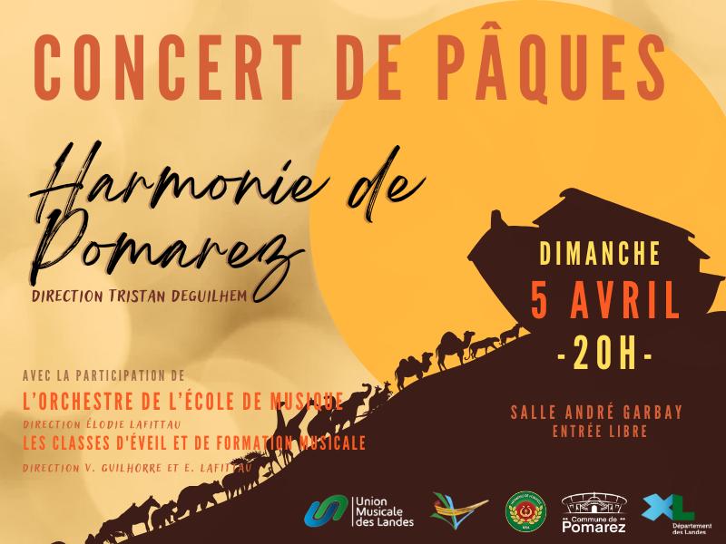 Concert de Pâques de l'harmonie de Pomarez