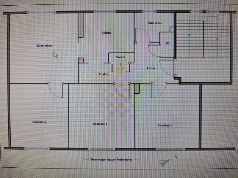 Appartement - 62 m² - 4 pièces