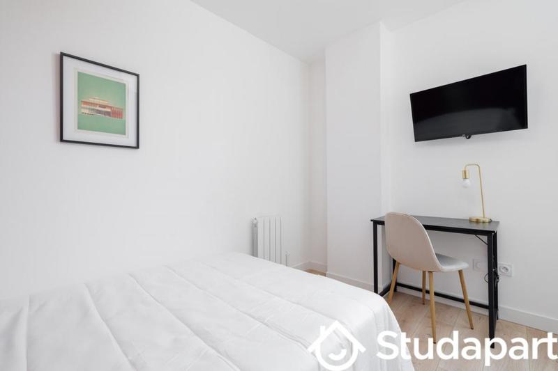 Chambre - 8 m² - 1 pièce