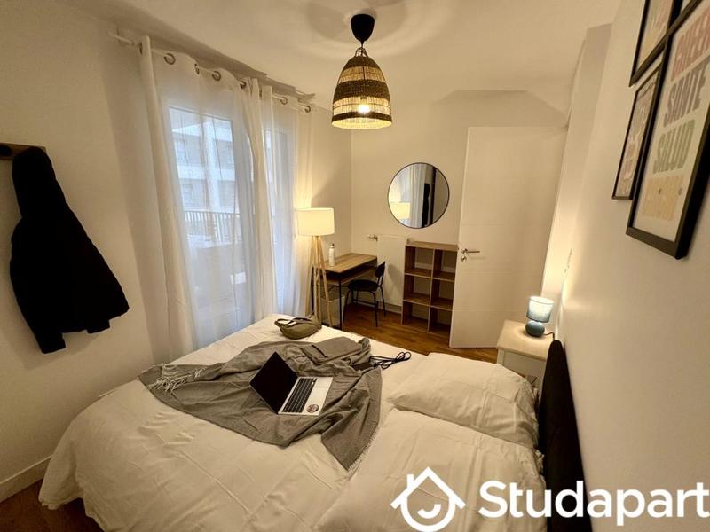 Chambre - 8 m² - 1 pièce