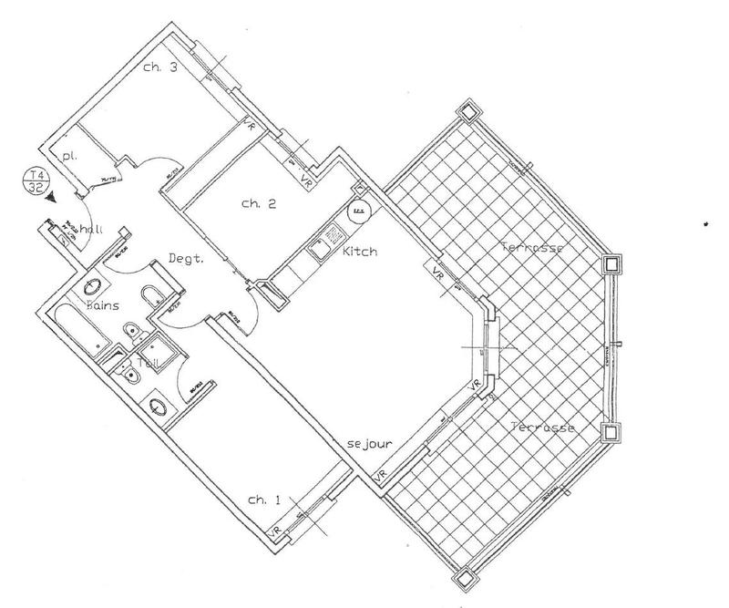 Appartement - 73 m² - 4 pièces