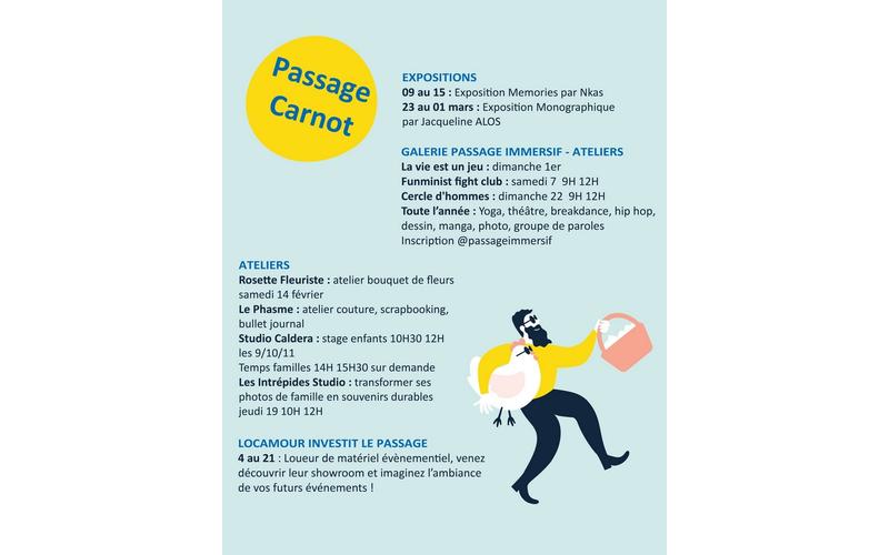 Galerie Passage Immersif - Ateliers