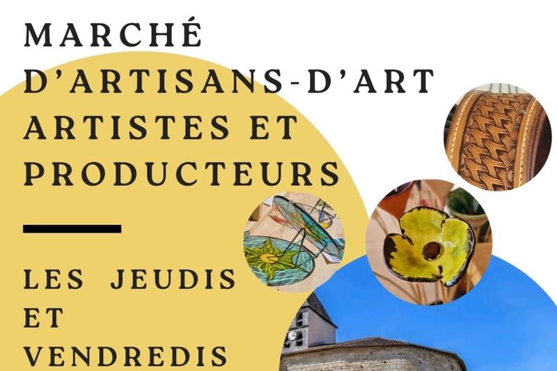 Marché d'artisans d'art, artistes et producteurs