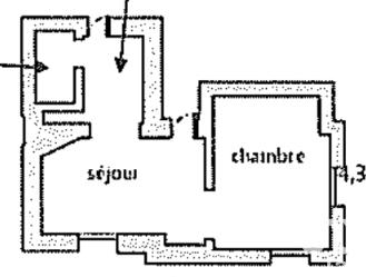Appartement - 38 m² - 2 pièces