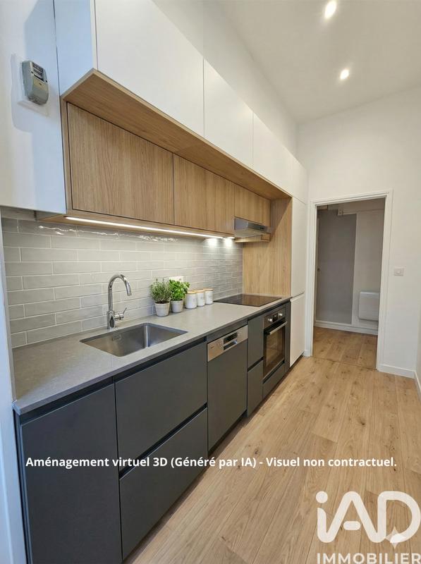 Appartement - 61 m² - 3 pièces