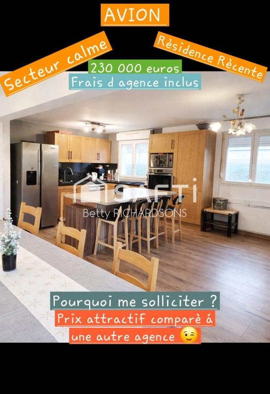 Maison - 112 m² - 8 pièces
