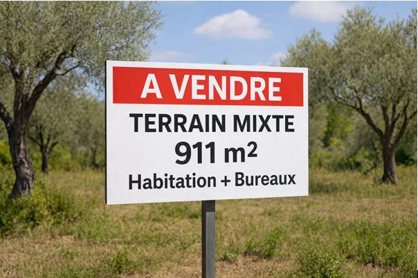 Terrain - 911 m²