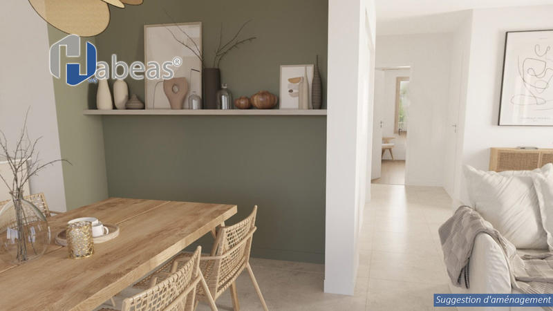 Appartement - 45 m² - 2 pièces