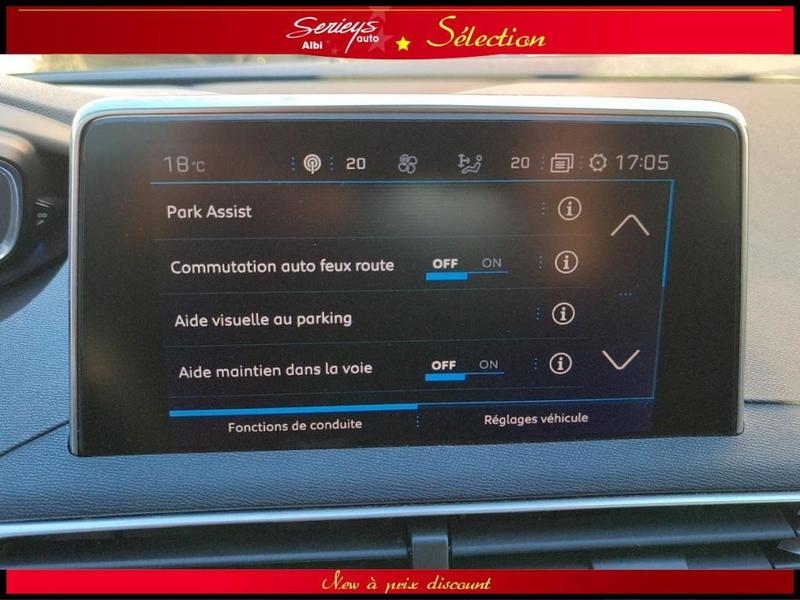 Peugeot 3008 Gt Line 2.0 BlueHDi 180 Eat8 Toit Ouvrant Hayon Elec Siege Cuir et Chauffant Hifi Focal