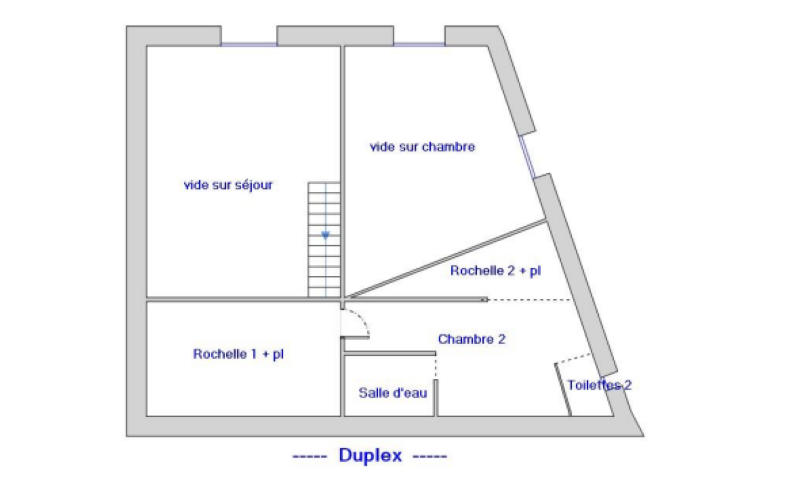 Appartement - 100 m² - 3 pièces