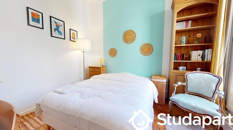 Chambre - 14 m² - 1 pièce