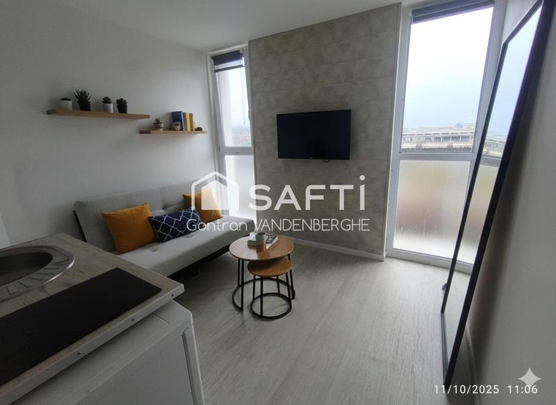 Appartement - 15 m² - 1 pièce