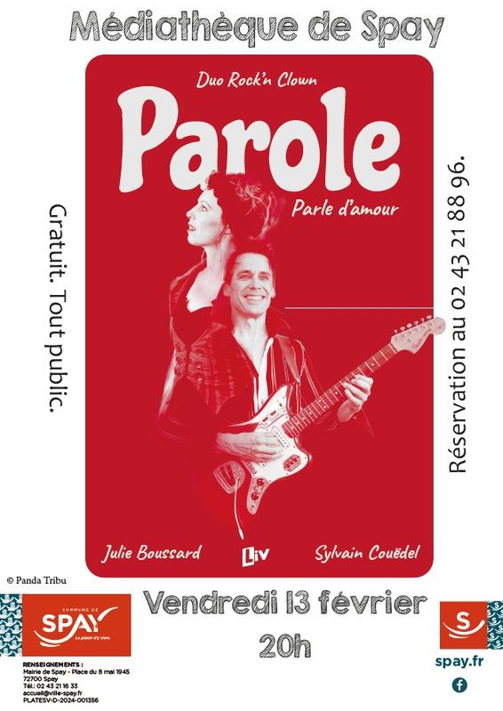 "Spectacle parle d'amour" Compagnie Liv