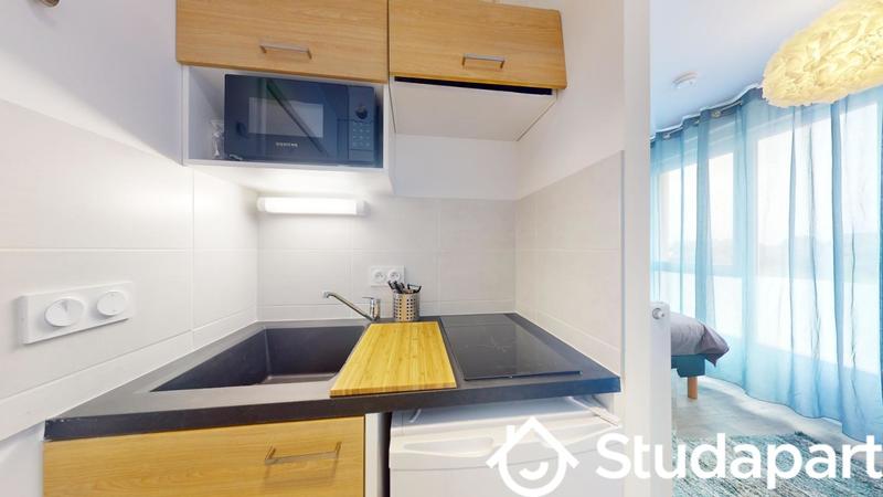 Chambre - 17 m² - 1 pièce