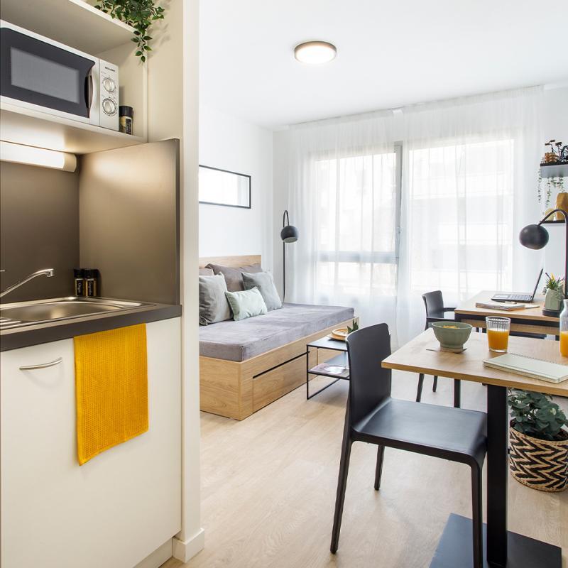 Appartement - 17 m² - 1 pièce