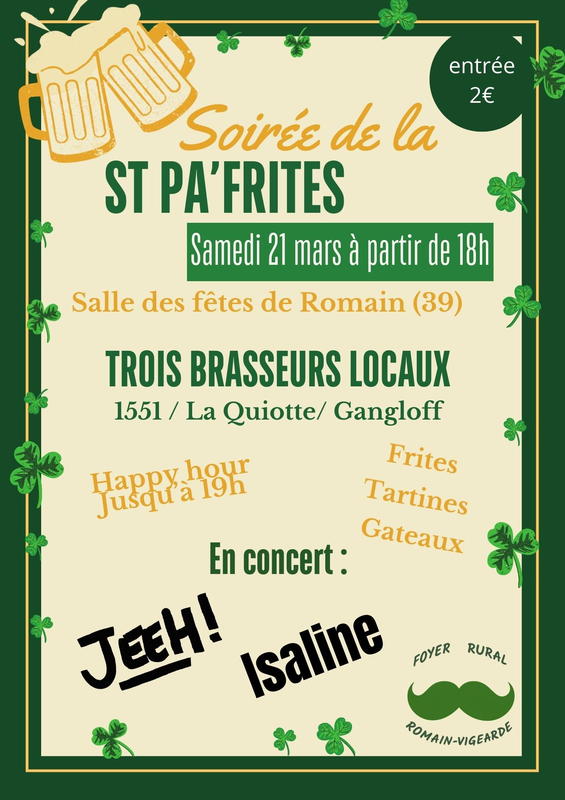 St Pa'frites - Fête de la bière