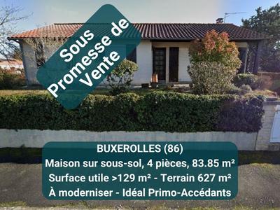 Maison - 84 m² - 4 pièces