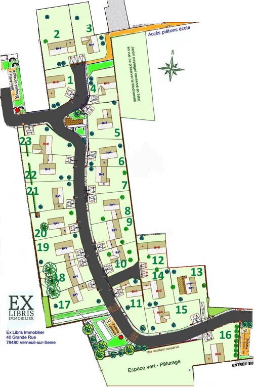 Terrain constructible - 441 m²