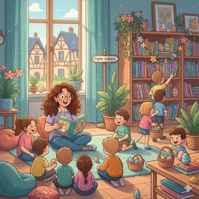 Animation jeune public "On s’la raconte… en histoires de Pâques et chasse aux œufs"