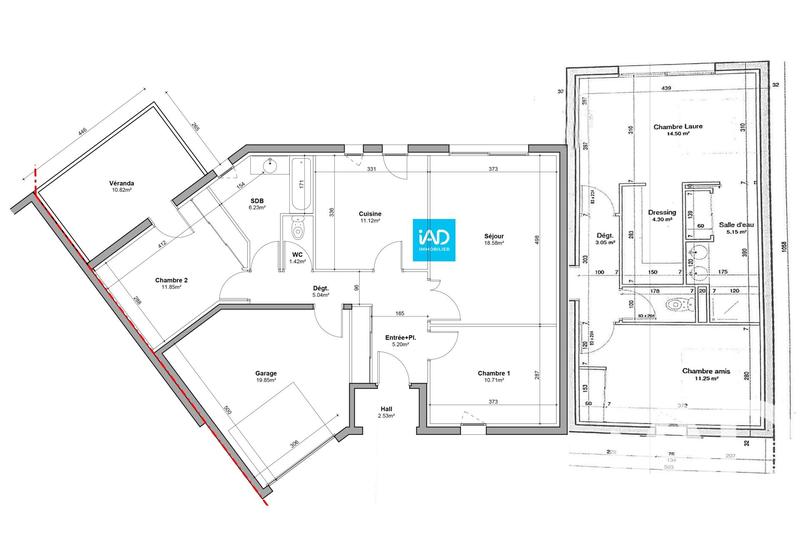 Maison de village - 123 m² - 6 pièces