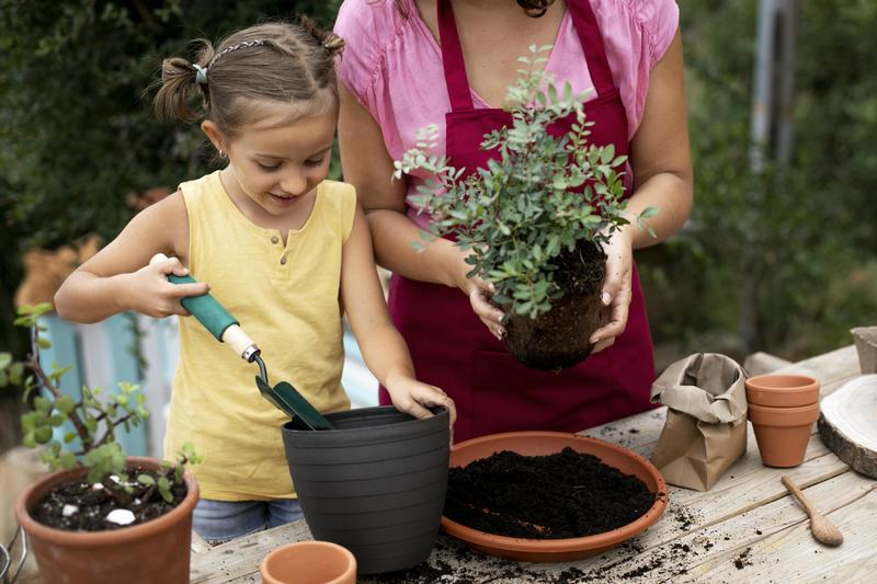 Atelier de jardinage pour les enfants - Vacances de Pâques