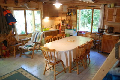 Gîte chalet avec étang location