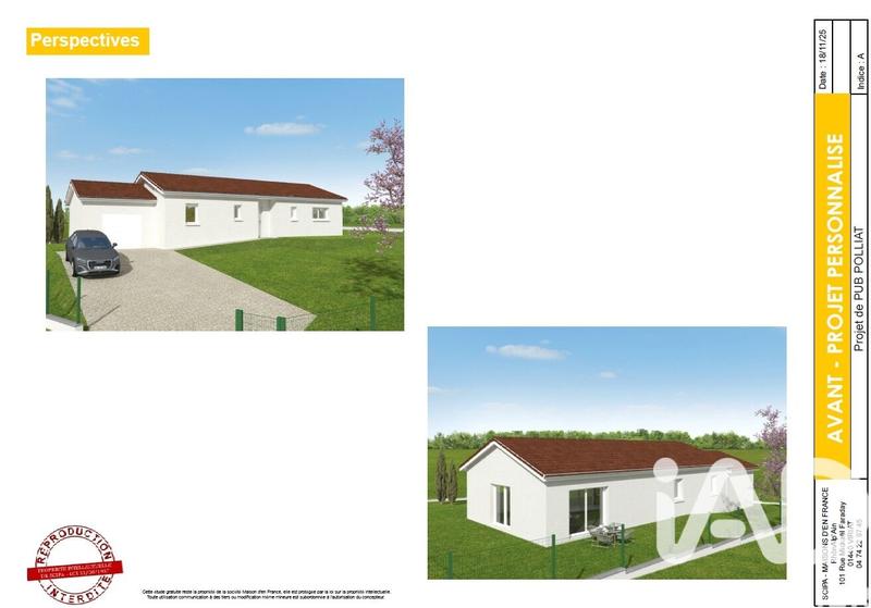 Terrain - 977 m²