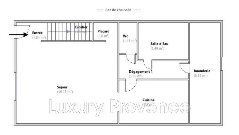 Maison de village - 74 m² - 3 pièces