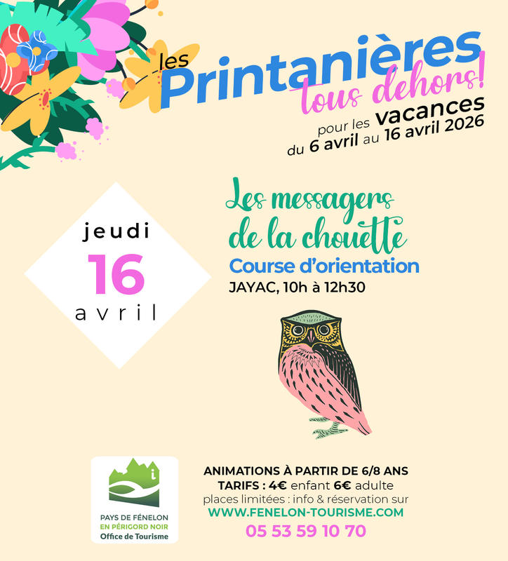 Les Printanières 2026 - les messagers de la chouette : course d'orientation