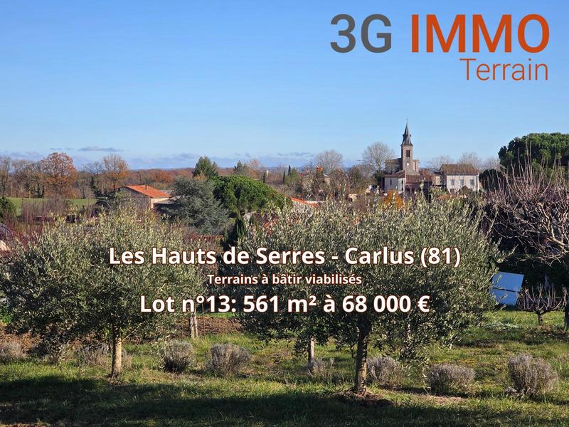 Terrain constructible - 561 m²