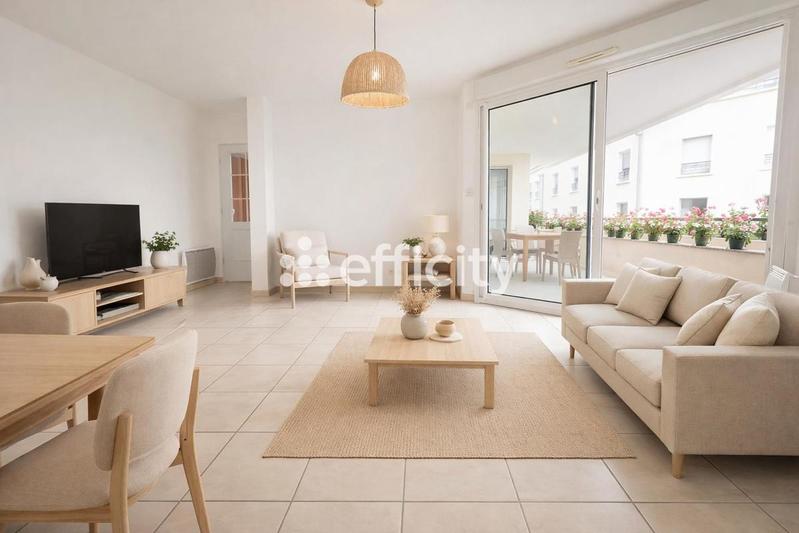 Appartement - 72 m² - 3 pièces