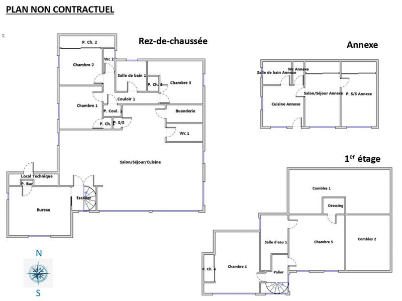 Maison - 300 m² - 10 pièces
