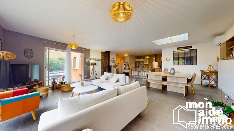 Maison contemporaine - 139 m² - 5 pièces