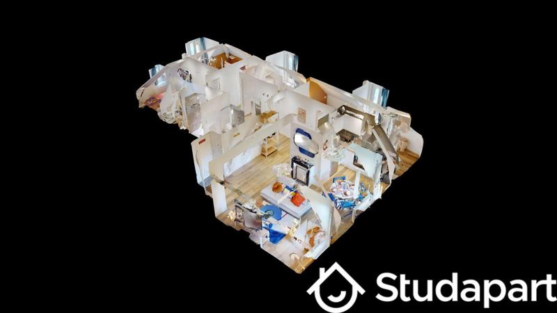 Chambre - 11 m² - 1 pièce