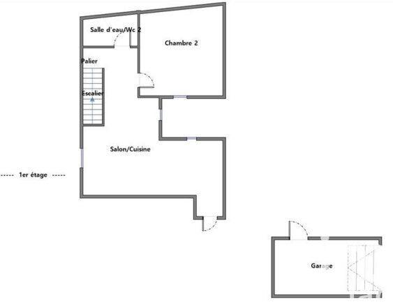 Maison de village - 121 m² - 4 pièces