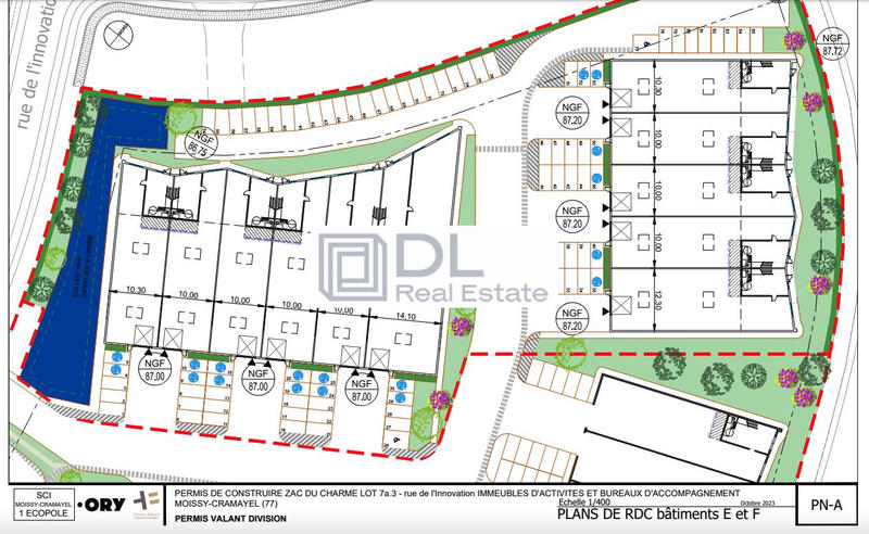 Entrepôt - 1 270 m²