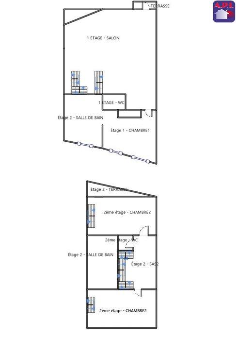 Maison - 125 m² - 6 pièces