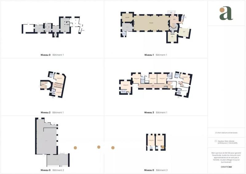 Château - 1 000 m² - 16 pièces