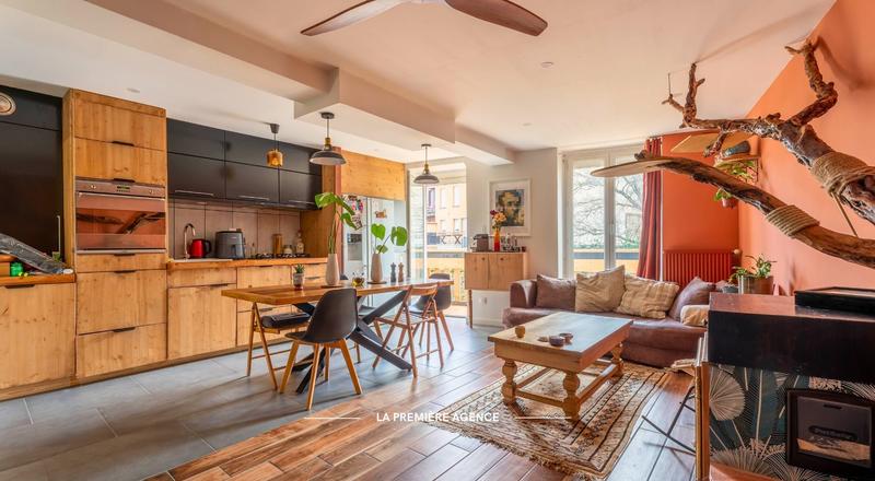 Appartement - 59 m² - 2 pièces