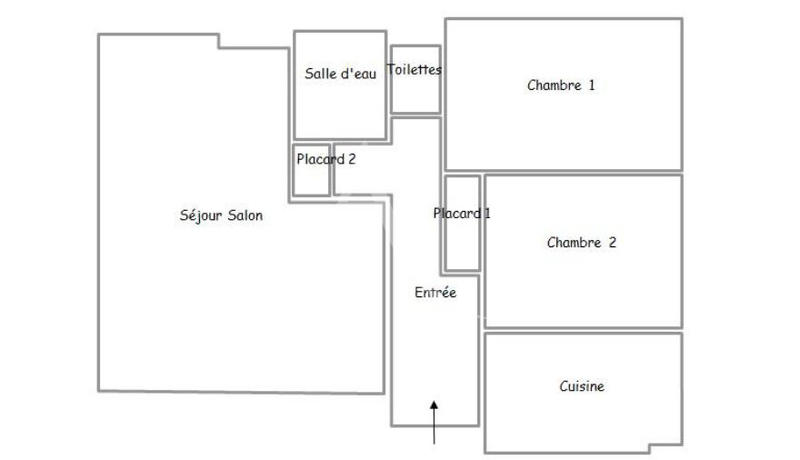 Appartement - 72 m² - 3 pièces