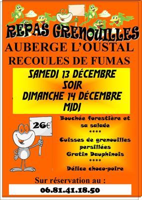 Repas Grenouilles
