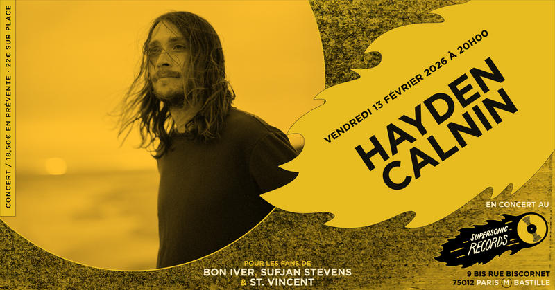 Hayden Calnin en concert (côté Records)