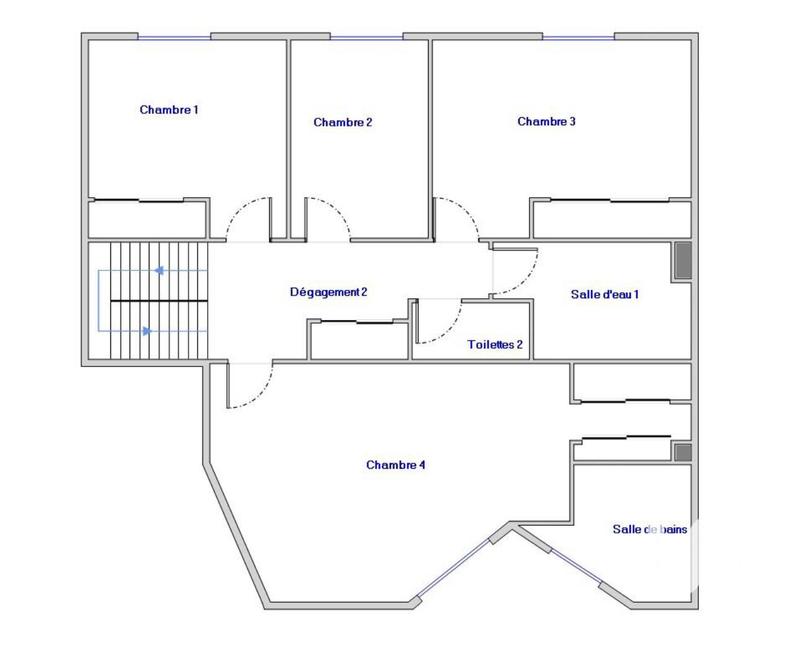 Maison de maîtres - 180 m² - 7 pièces