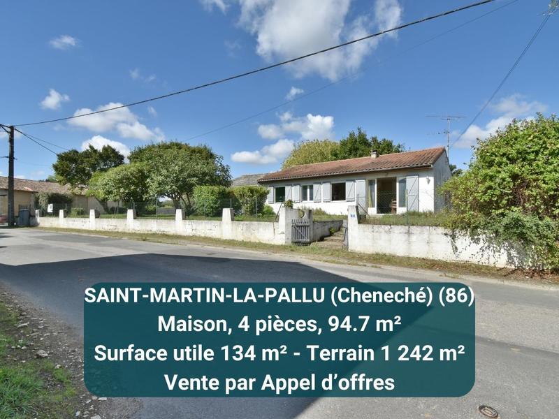 Maison - 94 m² - 4 pièces
